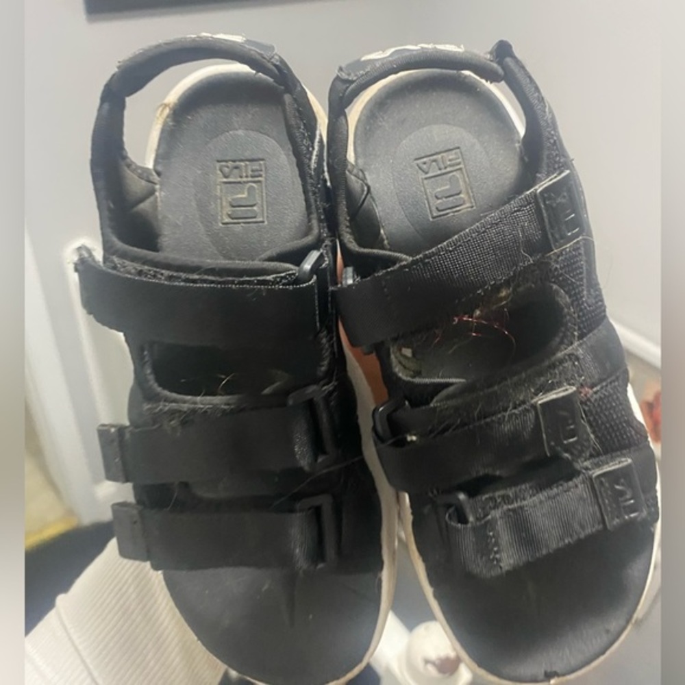 Fila strap platform sandals